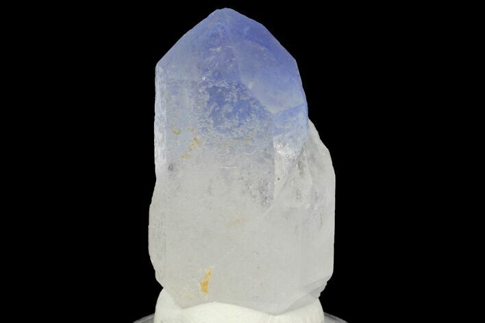 Double-Terminated Dumortierite Quartz Crystal - Vaca Morta Quarry #169293